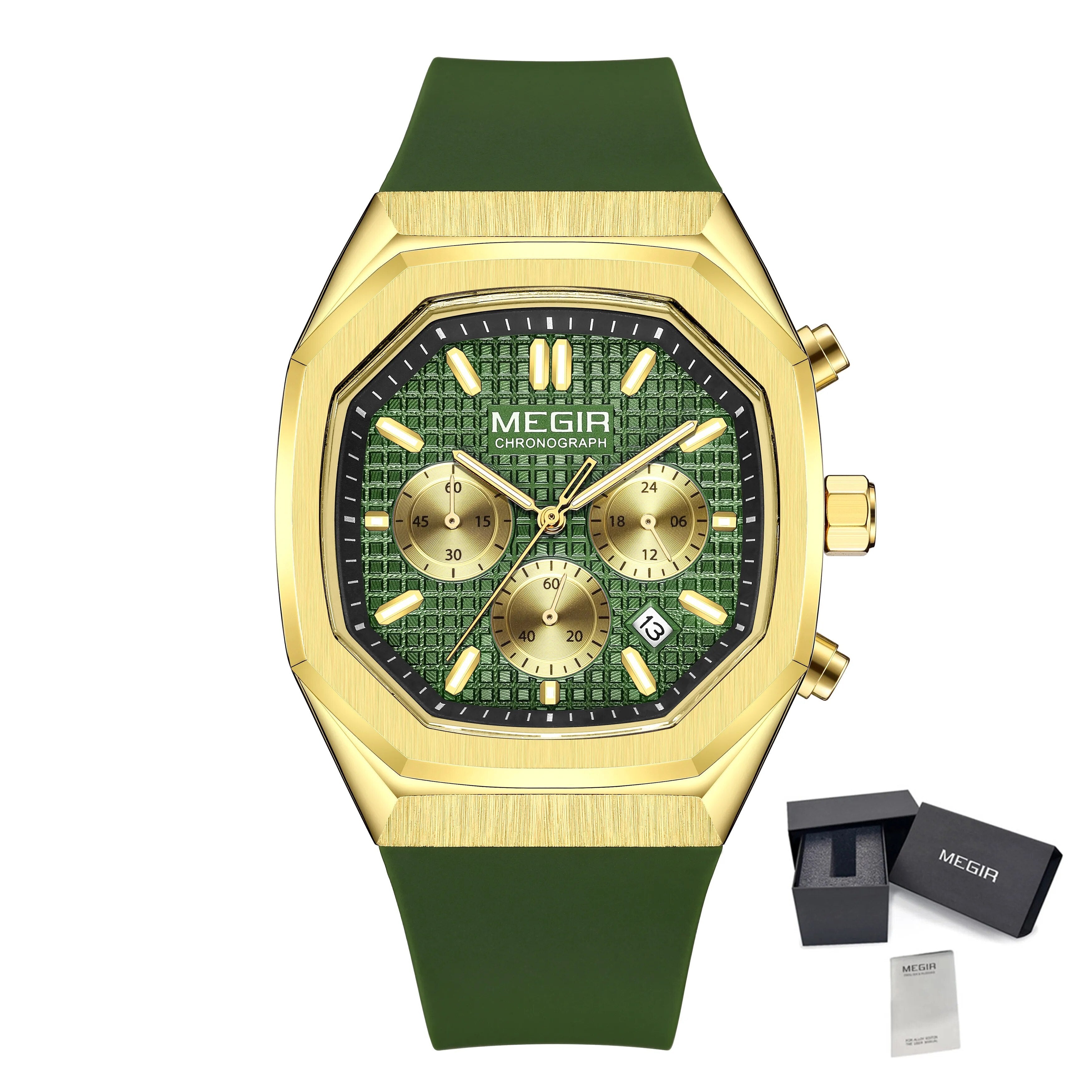 Culture Vault Men's Sport Military Wristwatch