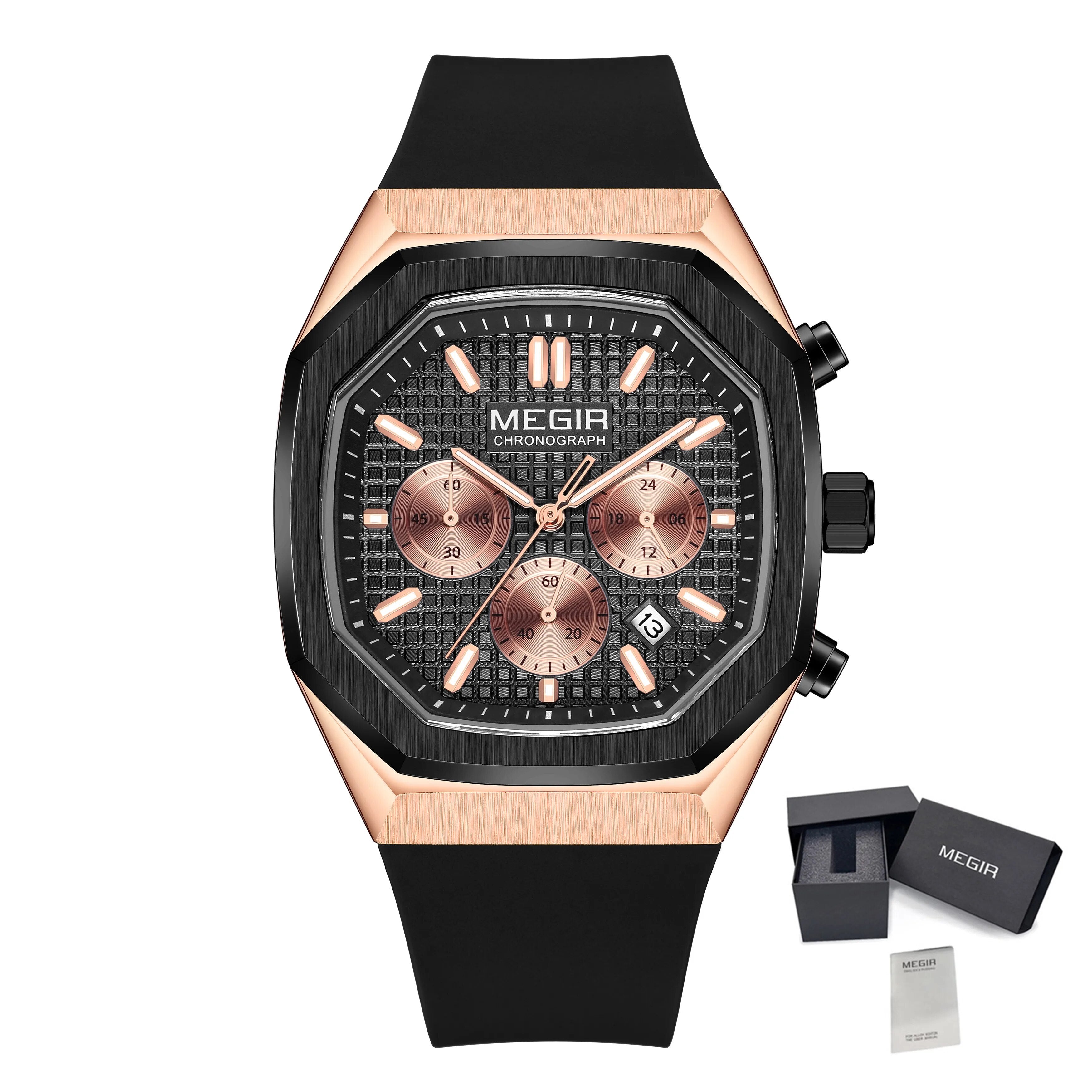 Culture Vault Men's Sport Military Wristwatch