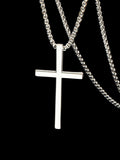 Culture Vault Cross Pendant Long Chain Necklace