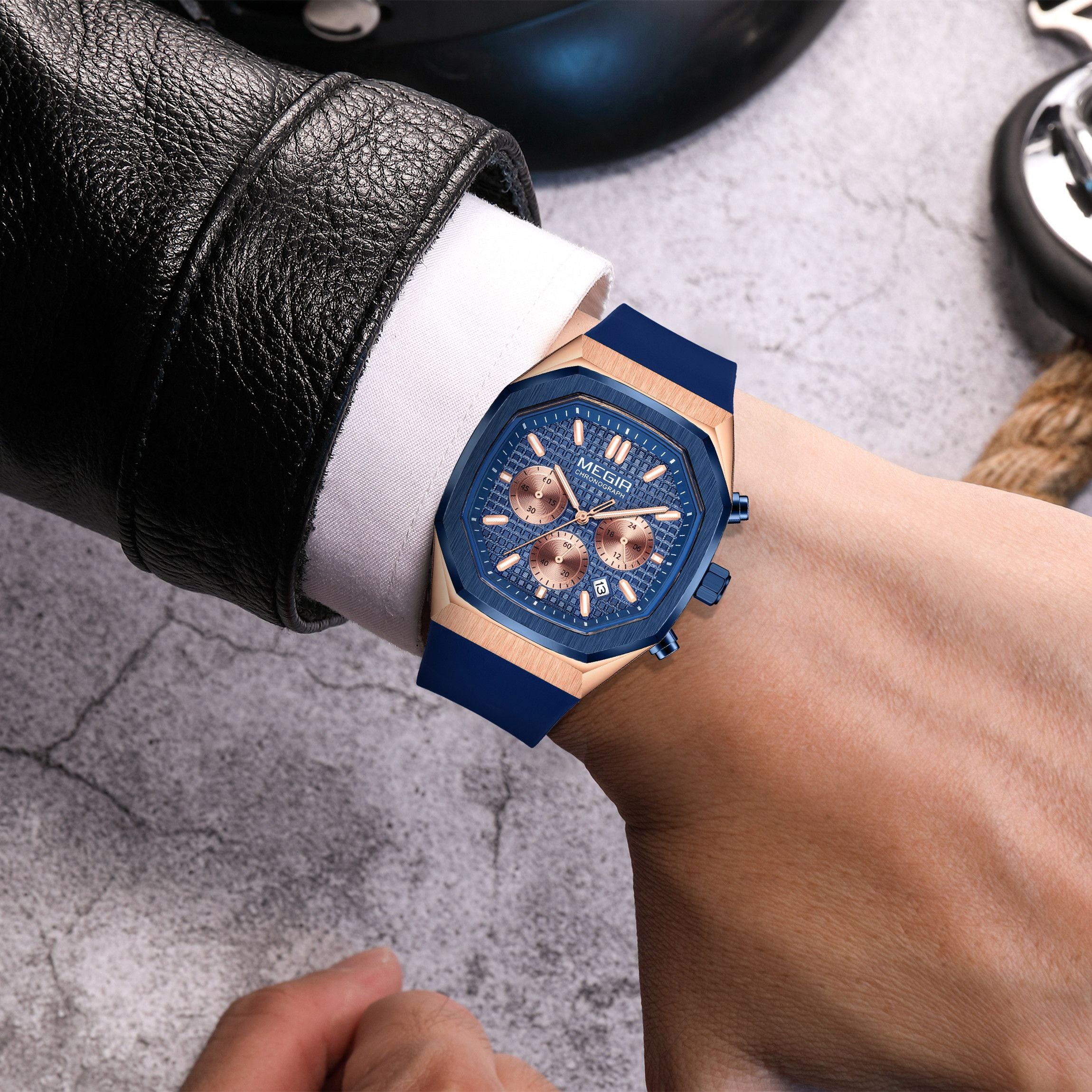 Culture Vault Men's Sport Military Wristwatch