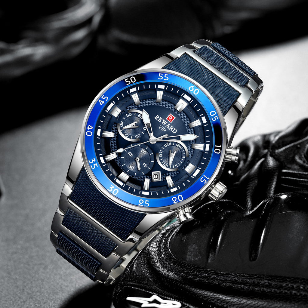Culture Vault Men's Waterproof Sport Wristwatch