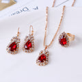 Culture Vault Radiance Zircon Jewellery Set