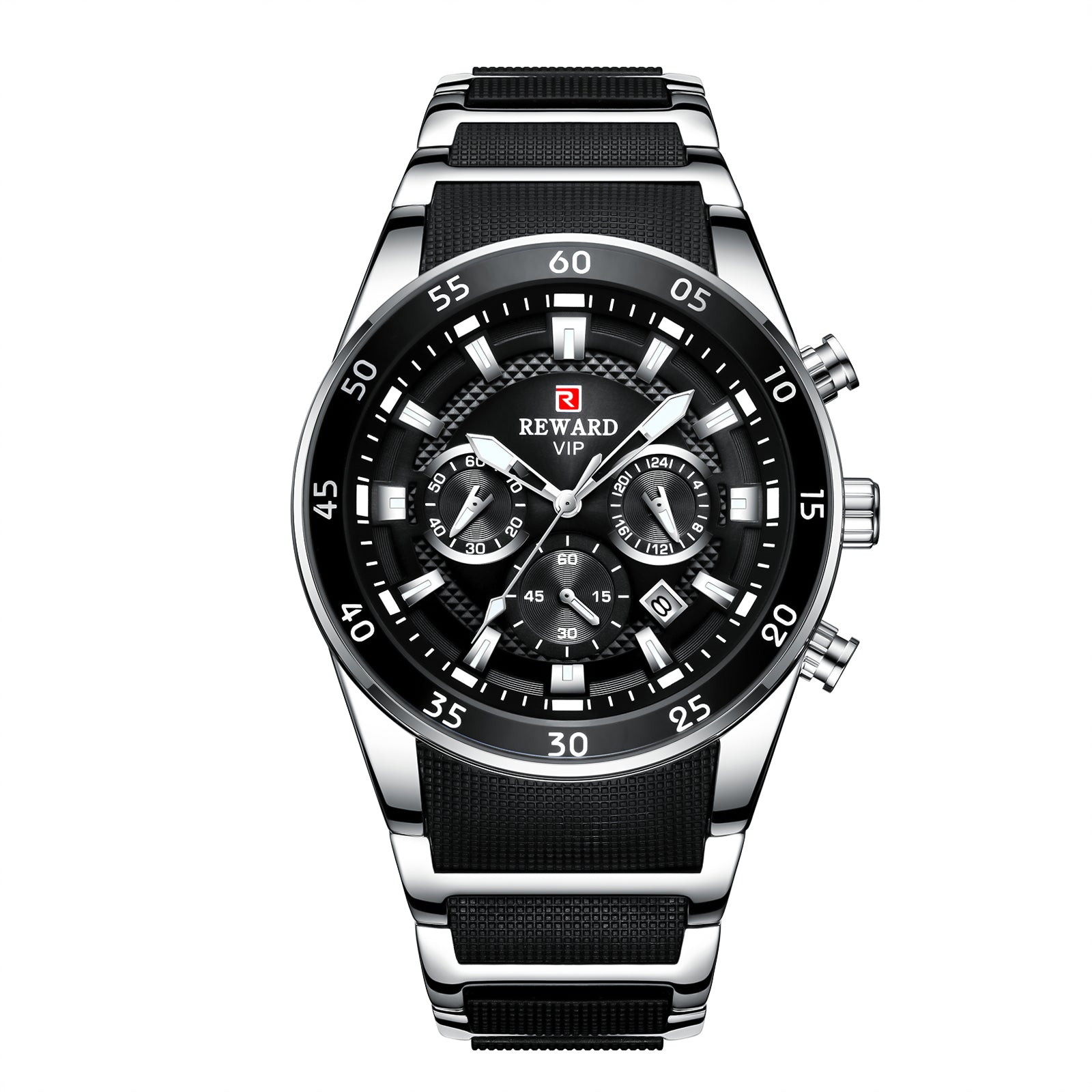 Culture Vault Men's Waterproof Sport Wristwatch