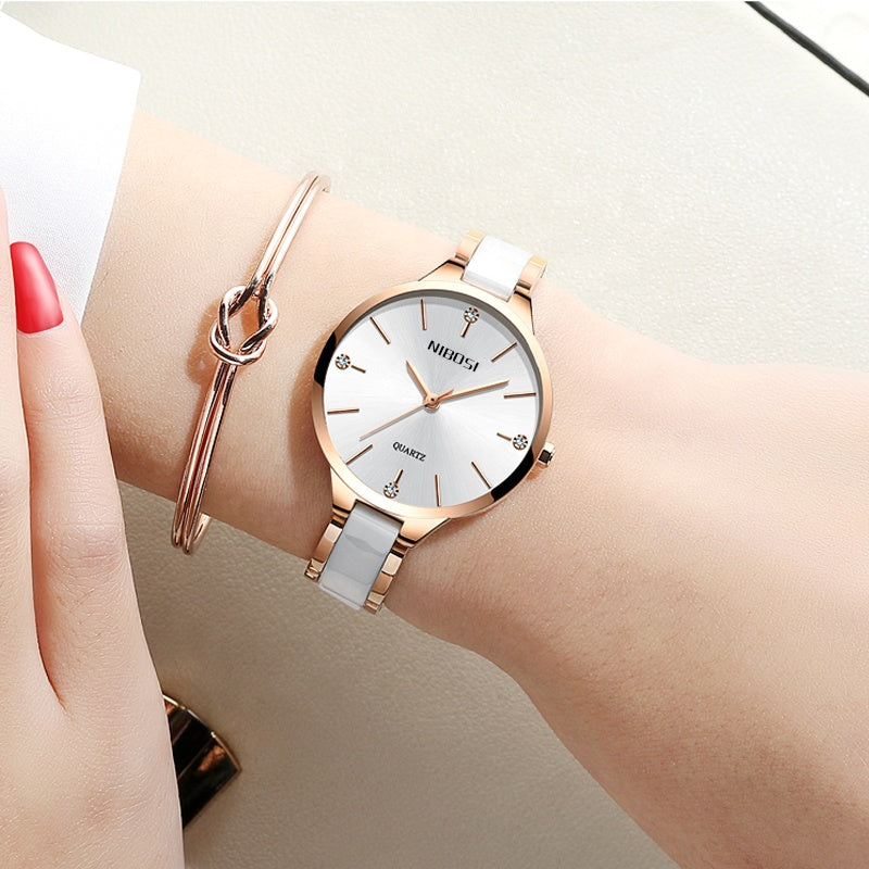 Culture Vault Luxury Women's Quartz Wristwatch