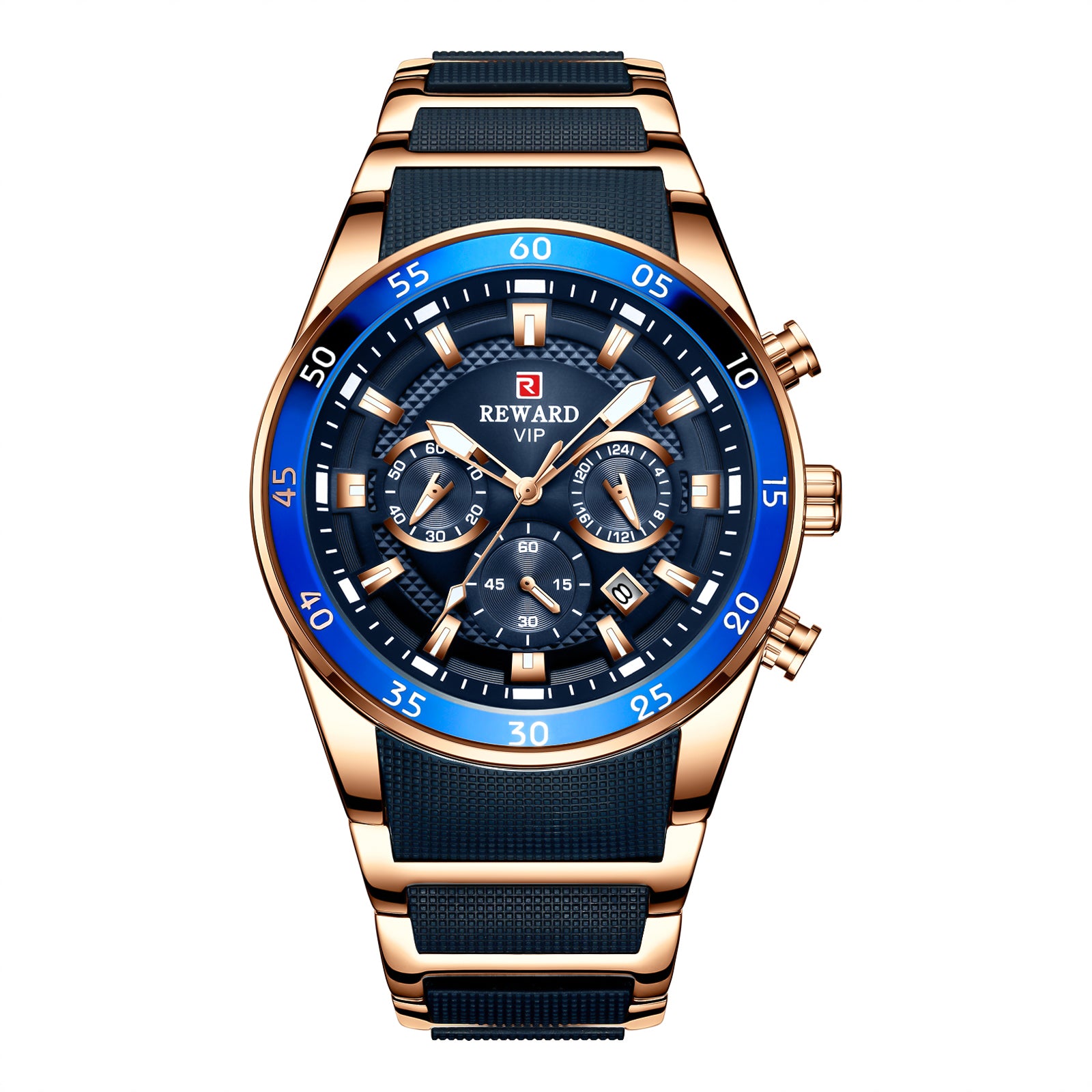 Culture Vault Men's Waterproof Sport Wristwatch