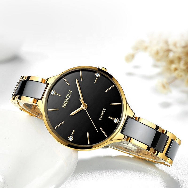 Culture Vault Luxury Women's Quartz Wristwatch