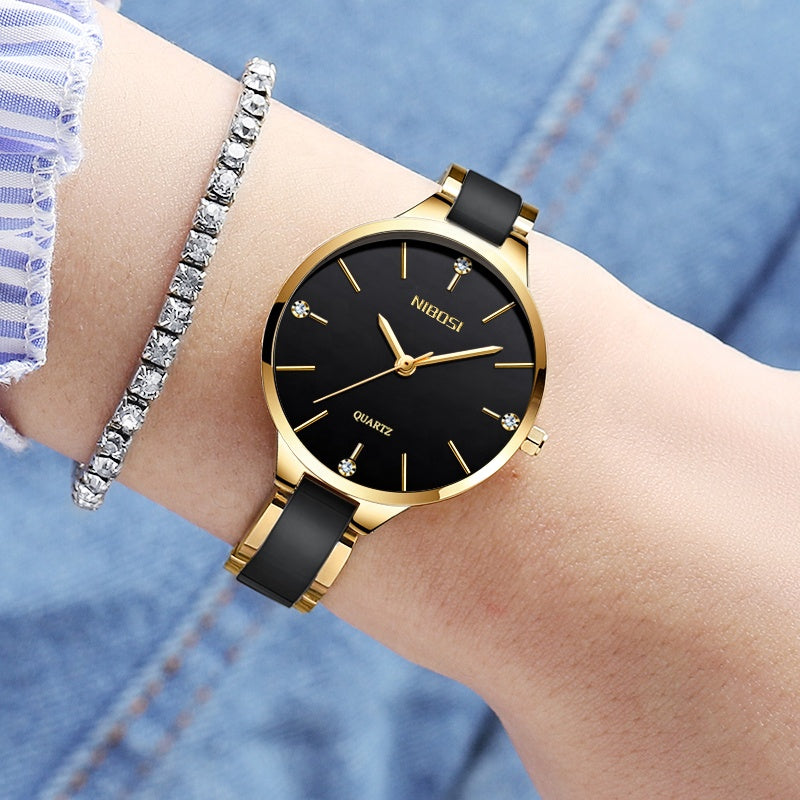 Culture Vault Luxury Women's Quartz Wristwatch
