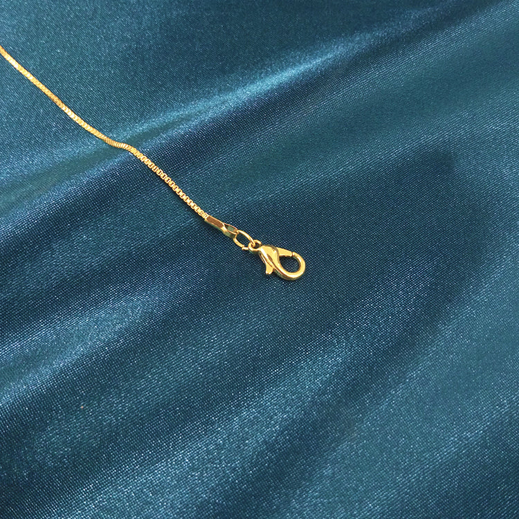 Culture Vault Zircon Initial Pendant Necklace