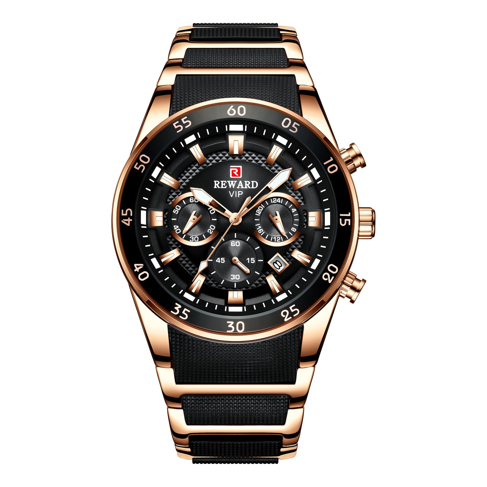 Culture Vault Men's Waterproof Sport Wristwatch