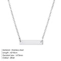 Culture Vault Minimalist Stainless Steel Choker Necklace