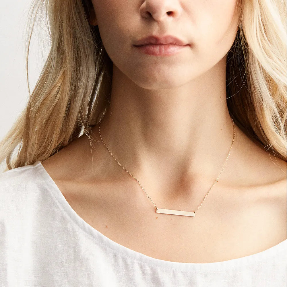 Culture Vault Minimalist Stainless Steel Choker Necklace