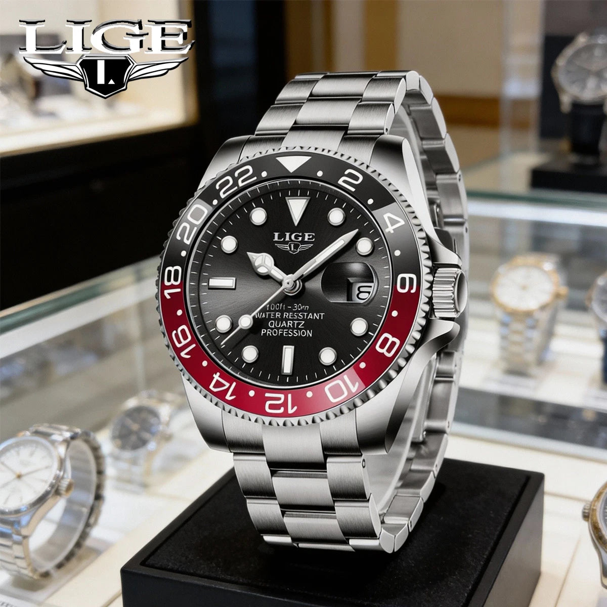 Culture Vault Luxe Couple Quartz Watch Set