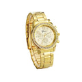Culture Vault Luxury Gold Watch Jewellery Set