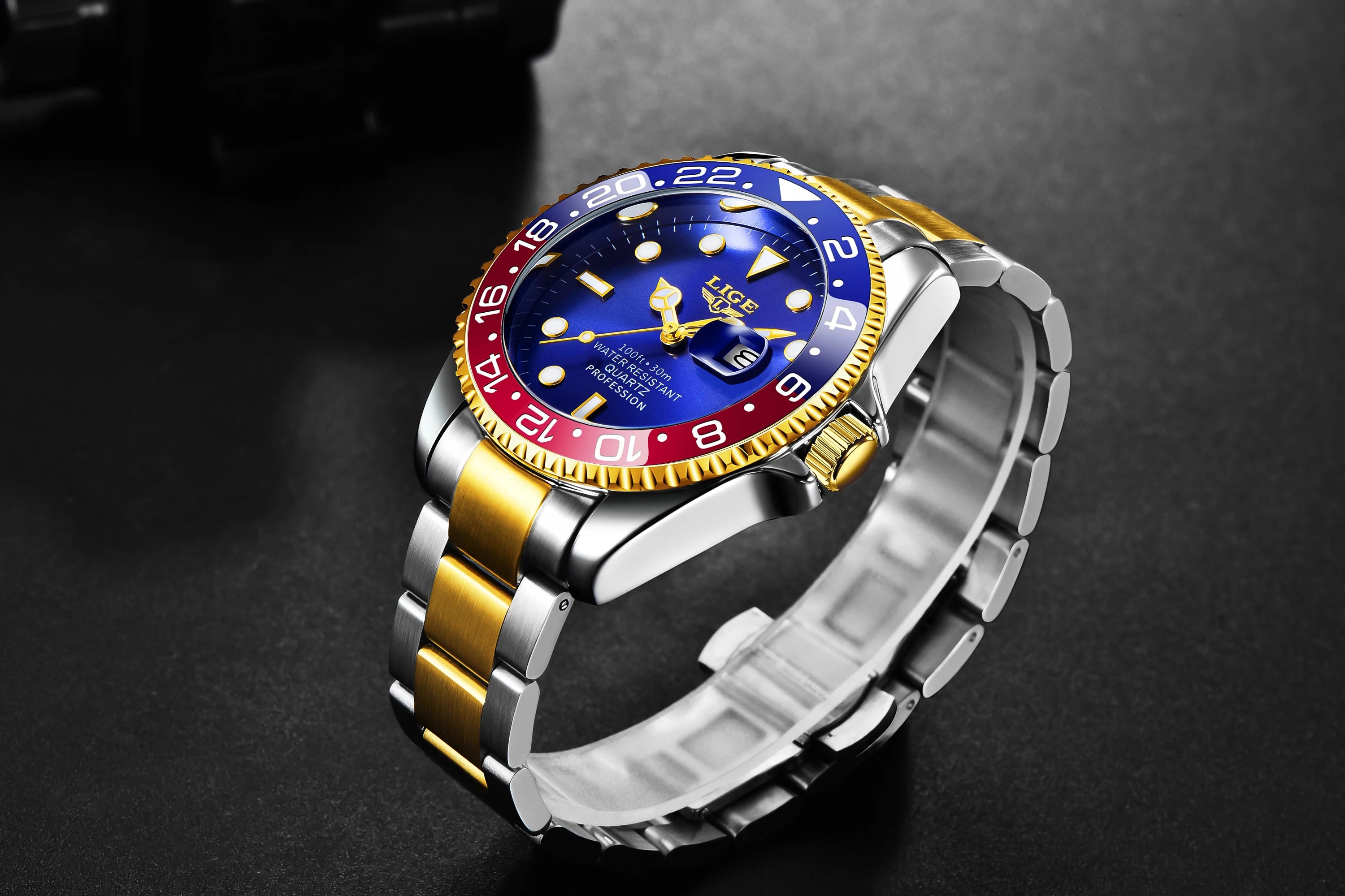 Culture Vault Luxe Couple Quartz Watch Set
