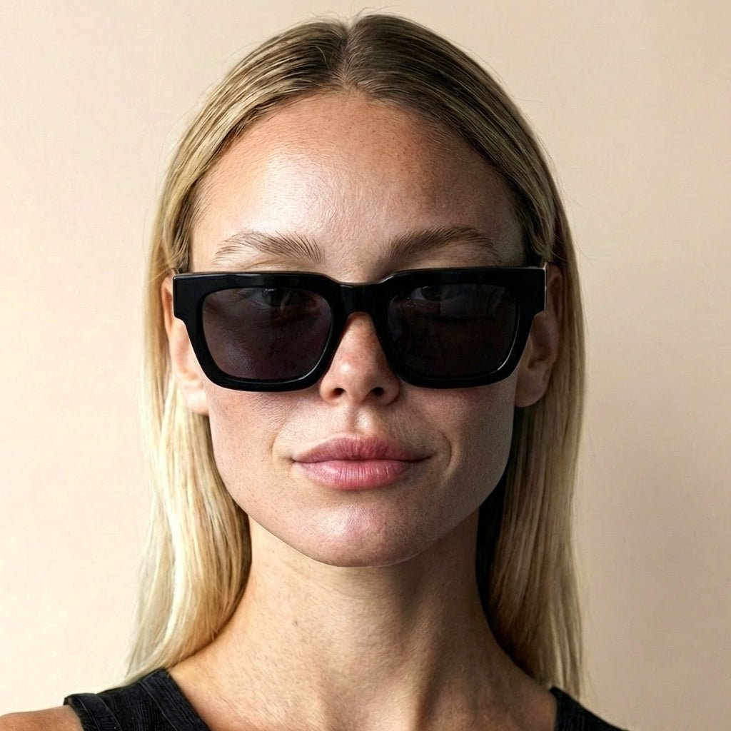 Culture Vault Southwark Black Sunglasses